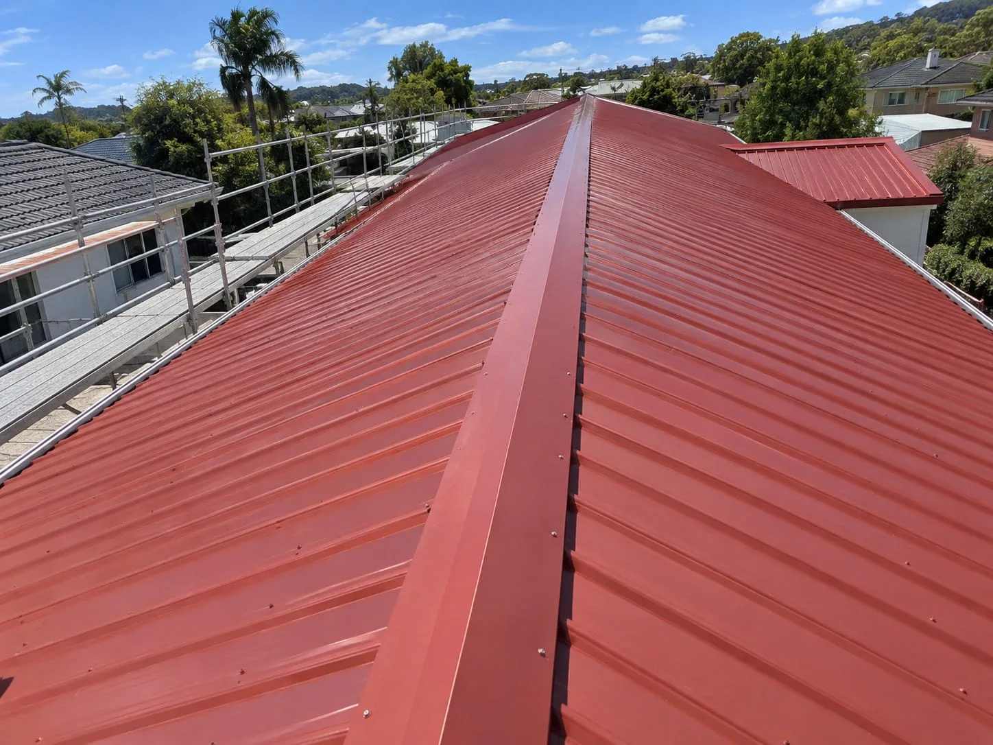Long Run Iron Roofing in West Auckland