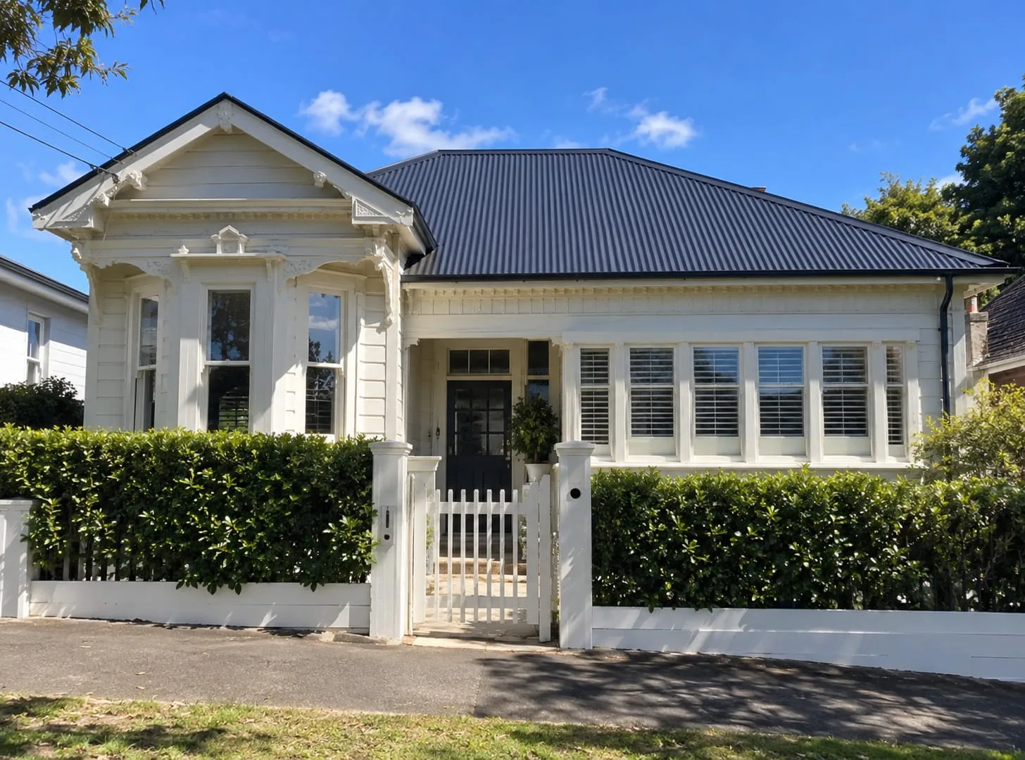 Decramastic tile roof being inspected and repaired in West Auckland